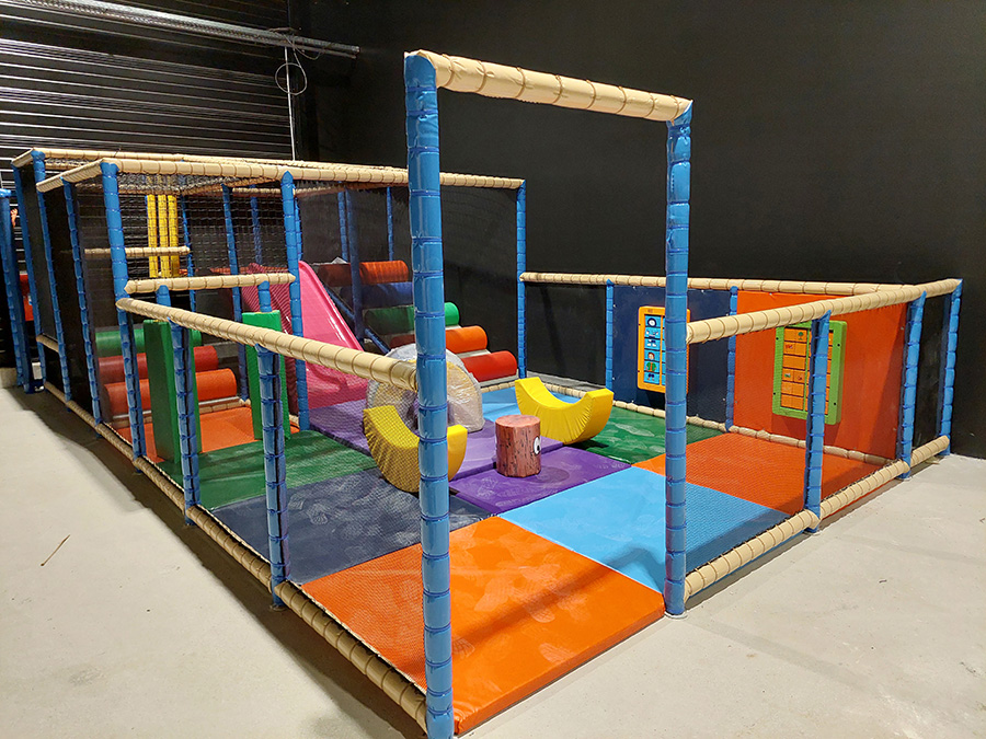 Детска площадка проект в Anje, France - Soft Play Solutions - Детски зони